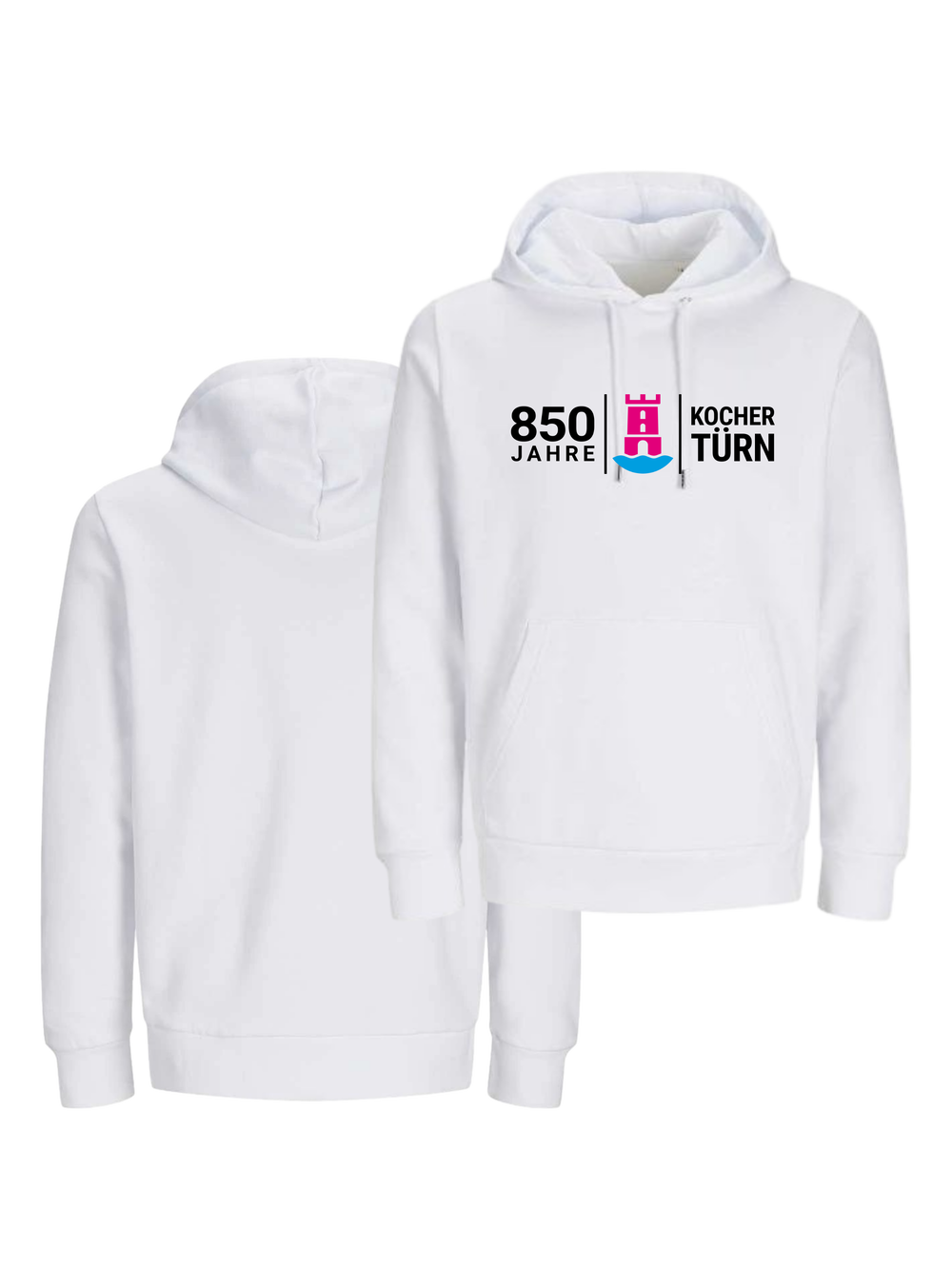 Unisex Bio Hoodie "850 Jahre Kochertürn" #2