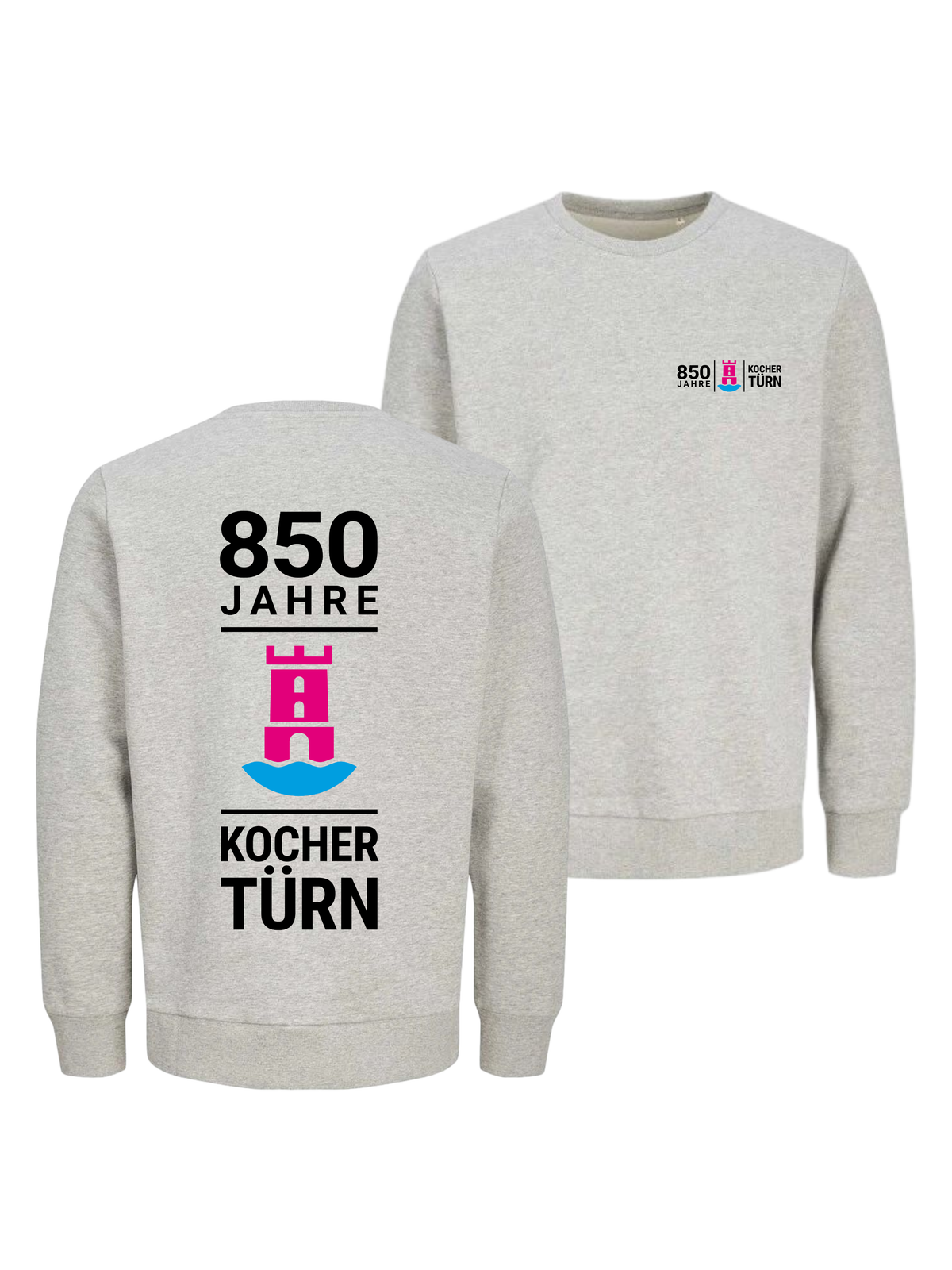 Unisex Bio Sweatshirt "850 Jahre Kochertürn" #1